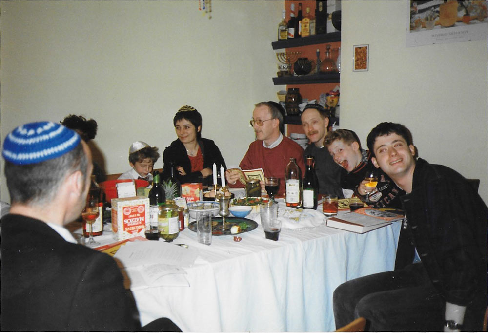 Clem’s LGBTQ+ Seder Night, 1990s.