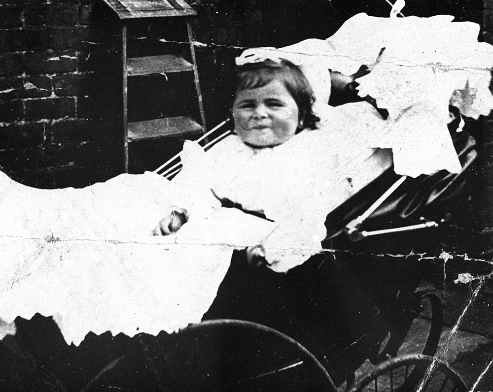 Samuel And Bertha’s Daughter, Marjorie, As A Baby, C.1909.