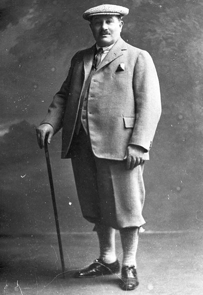 Samuel ‘the Dresser’ In A New Suit Made By His Tailor, Mr Kaminsky Of Cheetham Hill Road.