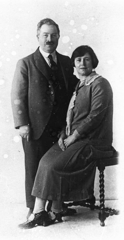 A Photograph Of Tilly’s Parents, Sarah And Saul Goldstone.